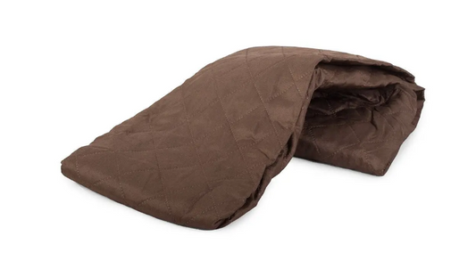 Capa de sofá reversível branca e marrom – Estilo, proteção e conforto em um só produto