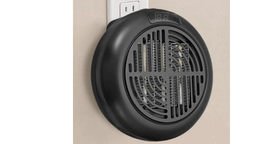 🔥🏠 Aquecedor portátil de cerâmica de 900 W com temporizador programável – Compacto, silencioso e eficiente em termos de energia Reforma residencial